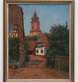 Otto Farrenkopf (Badischer Maler um 1900) » Öl-Gemälde Realismus Schwarzwald Baden Ortenau
