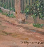 Otto Farrenkopf (Badischer Maler um 1900) » Öl-Gemälde Realismus Schwarzwald Baden Ortenau