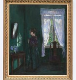 Johann Georg Dreydorff (1873 - 1935) » Öl-Gemälde Impressionismus Interieuer Düsseldorfer Malerschule