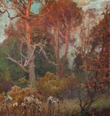 Heinrich Böhmer d. Ä. (1852-1930) » Öl-Gemälde Naturalismus Impressionismus Wald Landschaft Waldlandschaft Düsseldorfer Malerschule