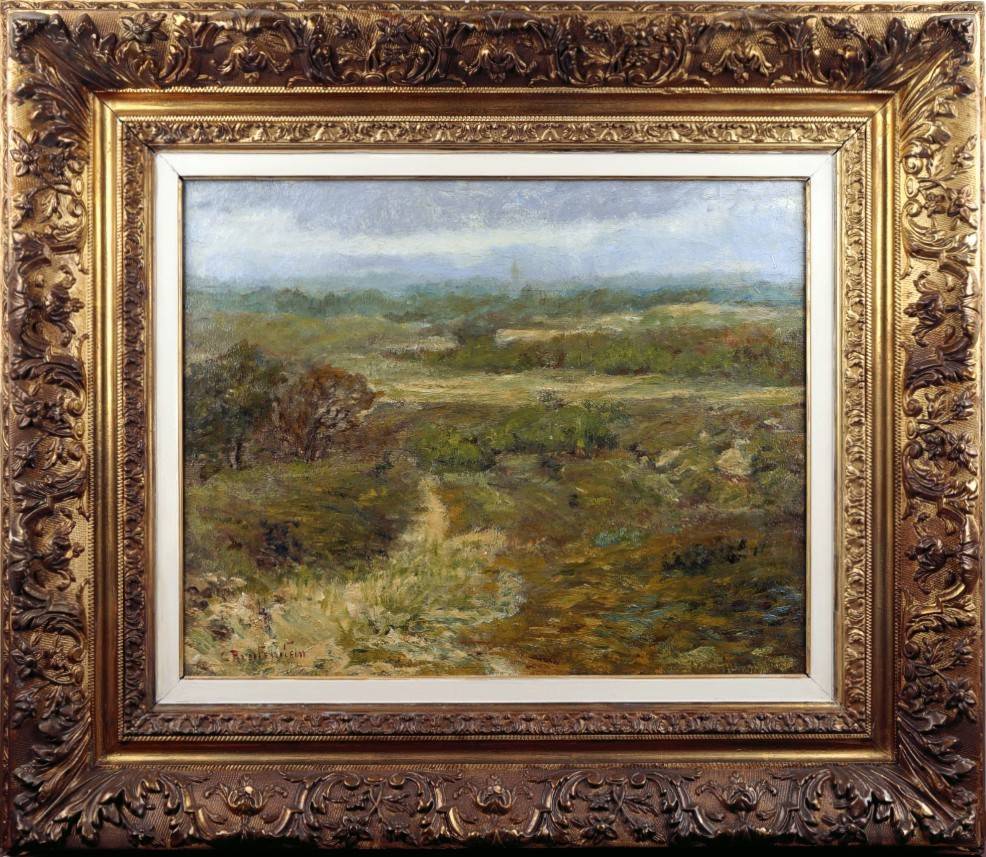 Carl August Breitenstein (1864 - 1921) » Öl-Gemälde Impressionismus Landschaft Haager Schule