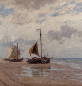 Leopold Schönchen (1855 - 1935) » Öl-Gemälde Impressionismus Meer Küstenlandschaft