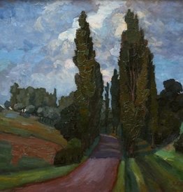 Richard Ferdinand Schmitz (1876 - 1950) » Öl-Gemälde Postimpressionismus Landschaft Klassische Moderne