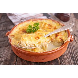 Spitskool met kerrie, noten & puree (V)