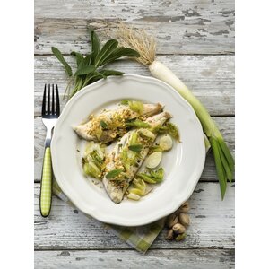 Schar, prei & roseval aardappeltjes