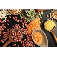 Vega balletjes, witte bonen tomatensaus & aardappels (V)