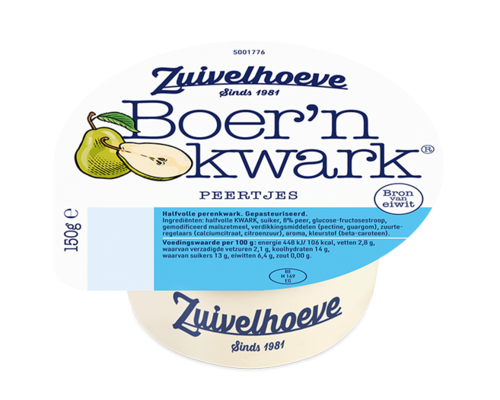 Zuivelhoeve peertjes kwark