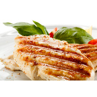 Kip, worteltzatziki en couscous