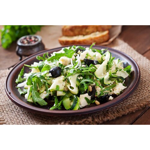 Stamppot rucola met gehaktbal