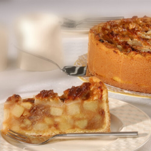 Patissier: punt appelkruimeltaart