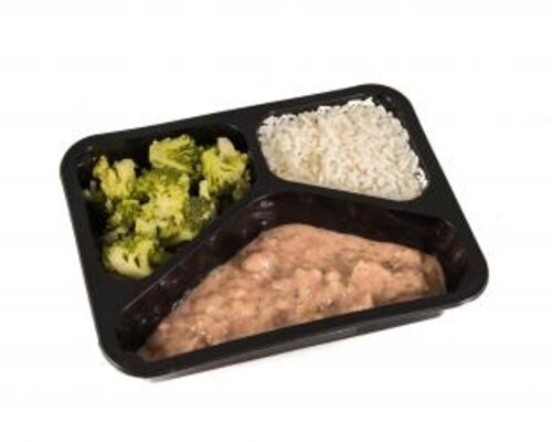 HALAL Kip tandoori, broccoli met knoflook en witte rijst