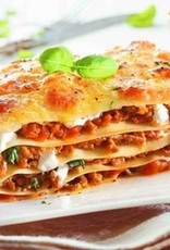 Lasagne bolognese met rundergehakt en Italiaanse groenten