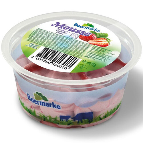 NIEUW: Boermarke aardbeien mousse