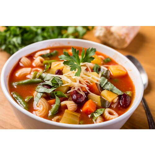 Minestronesoep (met vlees) Minestronesoep (met vlees)