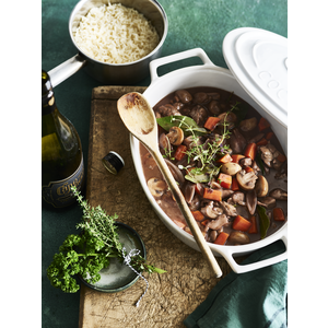 Vega coq au vin met groentemix & puree