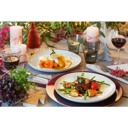 Rundersucade met haricots verts & roseval Rundersucade met haricots verts & roseval