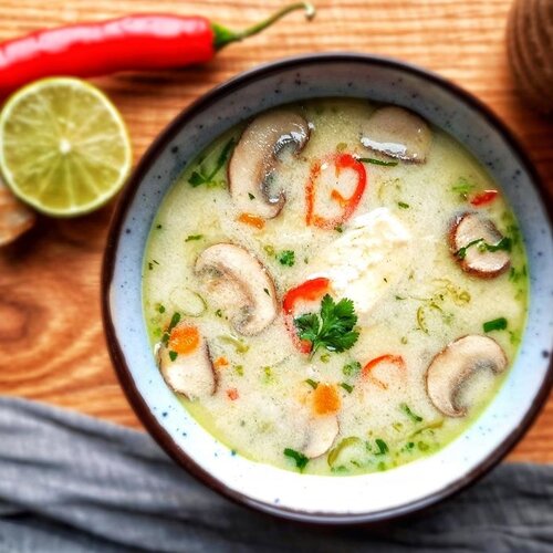 Tom Kha Kai soep met kip