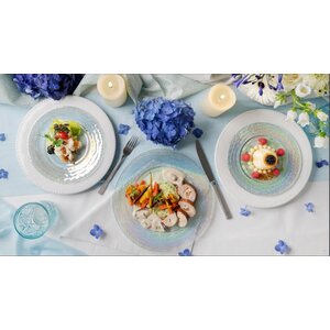 Varkenshaas gevuld, wortel & doperwtenpuree