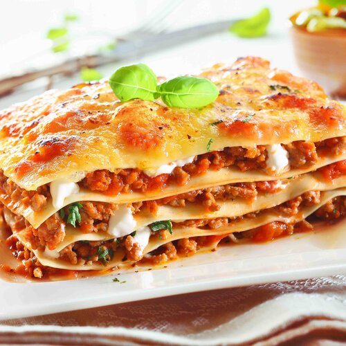 Lasagne van zalm & spinazie
