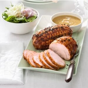 Gevulde kiprollade, broccoli & krieltjes