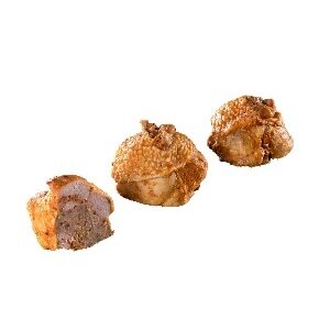 Gevulde drumstick, boterboontjes & rosti