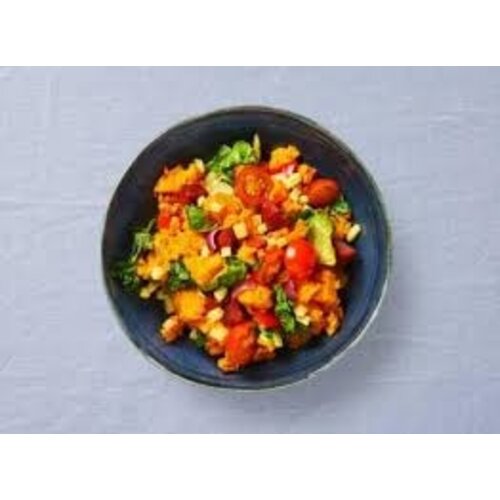 VEGA omelet zoete aardappelstamppot paprika VEGA omelet zoete aardappelstamppot paprika