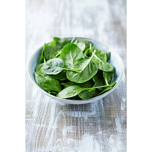 Saucijs, spinazie & aardappels