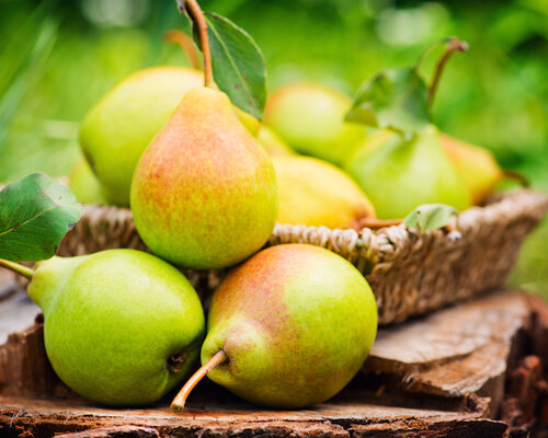 Rundergehaktbal met jus, stamppot witte kool & peer