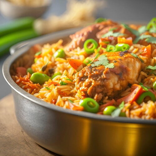 Babi pangang,  Chinese kool & groenterijst