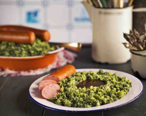 Stamppot boerenkool met ambachtelijke rookworst