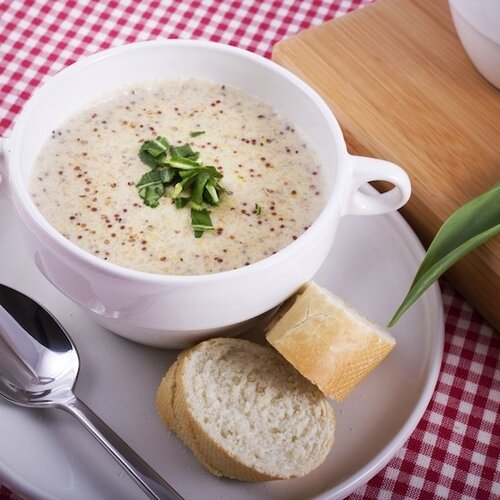 Bloemkoolsoep met Marokaanse kruiden