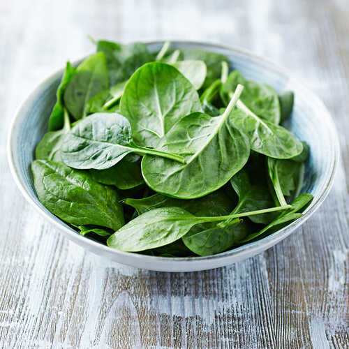 VEGA Orzo met tomaat en spinaziesaus