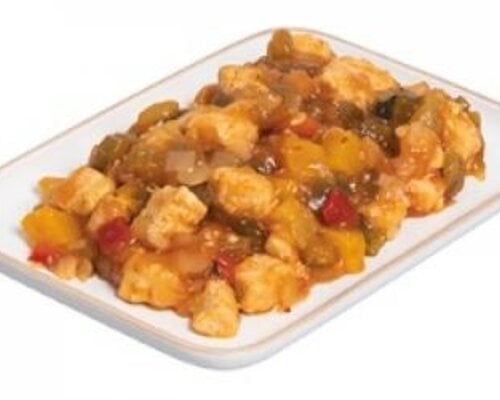 Kip pilav Franse groentemix witte rijst -natriumarm