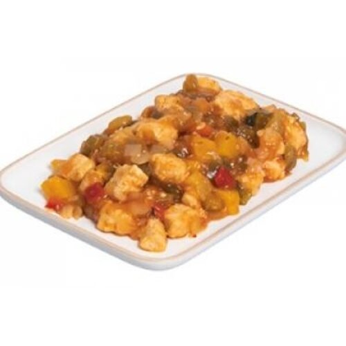 Kip pilav Franse groentemix witte rijst -natriumarm