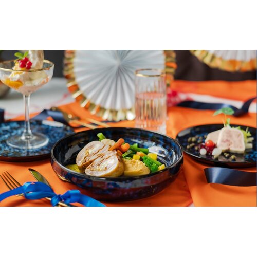 Kipdijfilet champignonsaus Franse groentemix -natriumarm