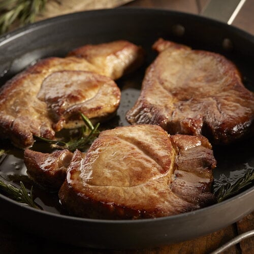 Procureurlap, jus, gestoofde appel & aardappels- natriumarm