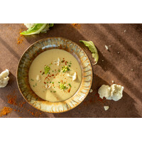 Bloemkoolsoep met Marokaanse kruiden