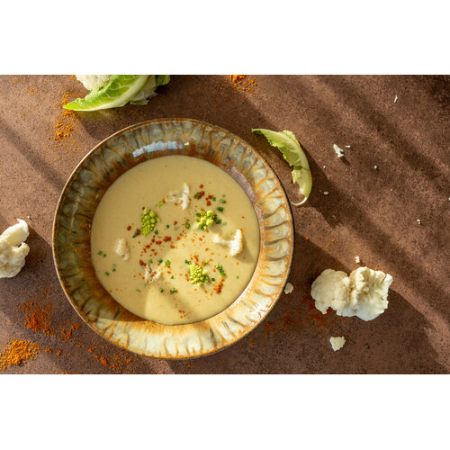 Bloemkoolsoep met Marokaanse kruiden