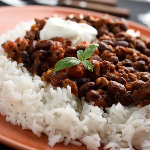 SMALL Chili con carne met witte rijst