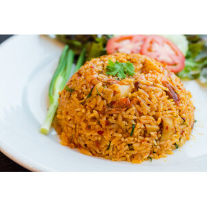 SMALL Paella met vis en kip