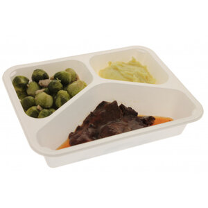 SMALL Procureurlapje met spruiten en puree