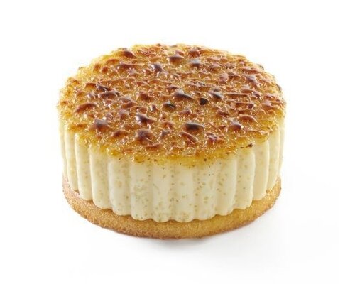 Cremé brulee taartje