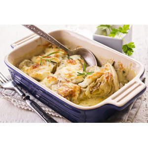 Hamlap (v) jus witlof aardappelpuree IDDSI-5 - Gemalen