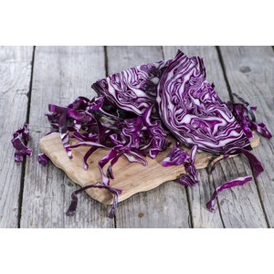 Kiprollade rode kool met appel aardappelpuree IDDSI-5 - Gemalen