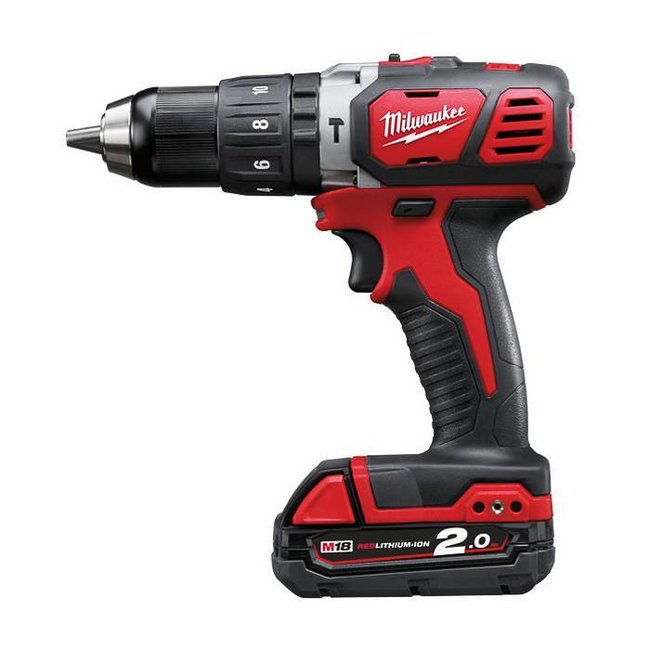 Milwaukee M18BPD-202C compactslagboormachine