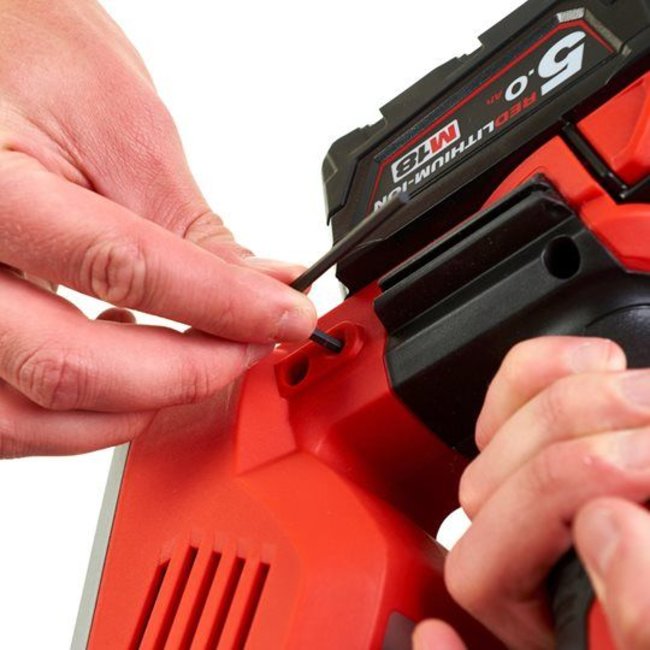 Milwaukee M18BP-0 schaafmachine