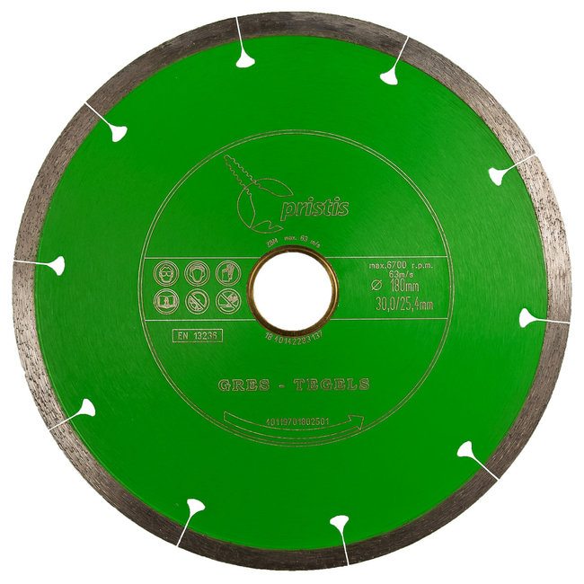 180/30,0/25,4 x 1,6mm Gres-Joint-Segm. keramiek tegels groen