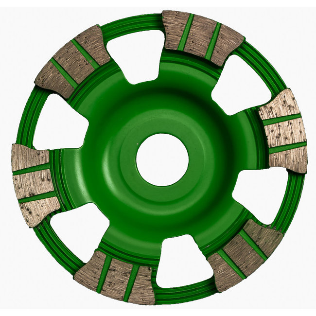 125/22,23mm Pristis komschijf Butterfly Green