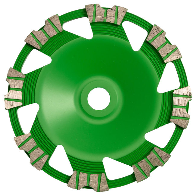 180/22,23mm Pristis komschijf Butterfly Green Flex laag