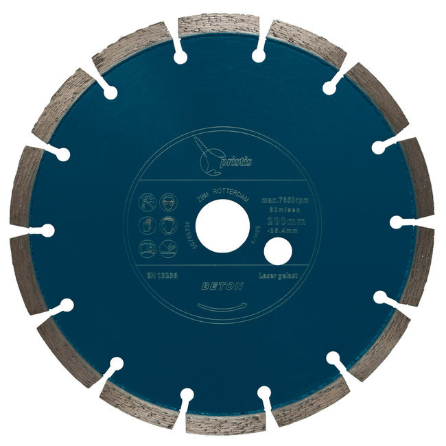 200/25,4mm x 5,0mm Pristis Betonfrees Blauw ZBM